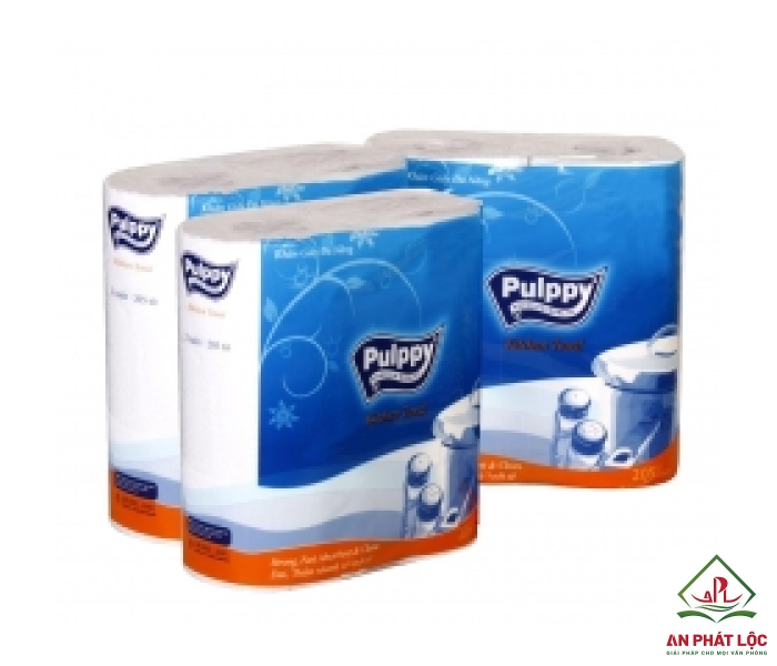 Giấy lau đa năng pupply cuộn dài